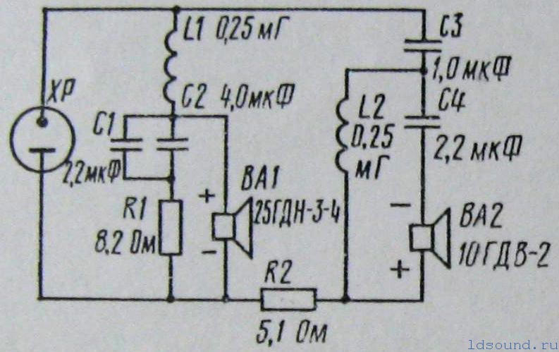 25 ас 109 схема фильтра