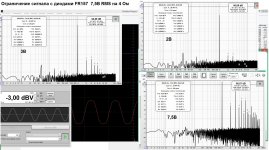 Ограничение сигнала с диодами FR157  7,5В RMS на 4 Ом.jpg