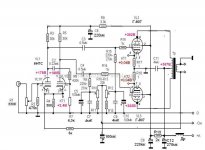 Схема усилителя на лампе г 807