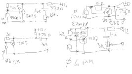 Электреты на проводе.JPG