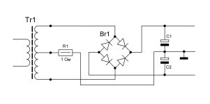 Резистор в общем проводе блока питания.JPG