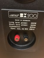 Jamo bx 200 sales speakers