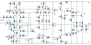 2800 W power amplifier high power amplifier.jpg